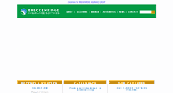 Desktop Screenshot of breckis.com